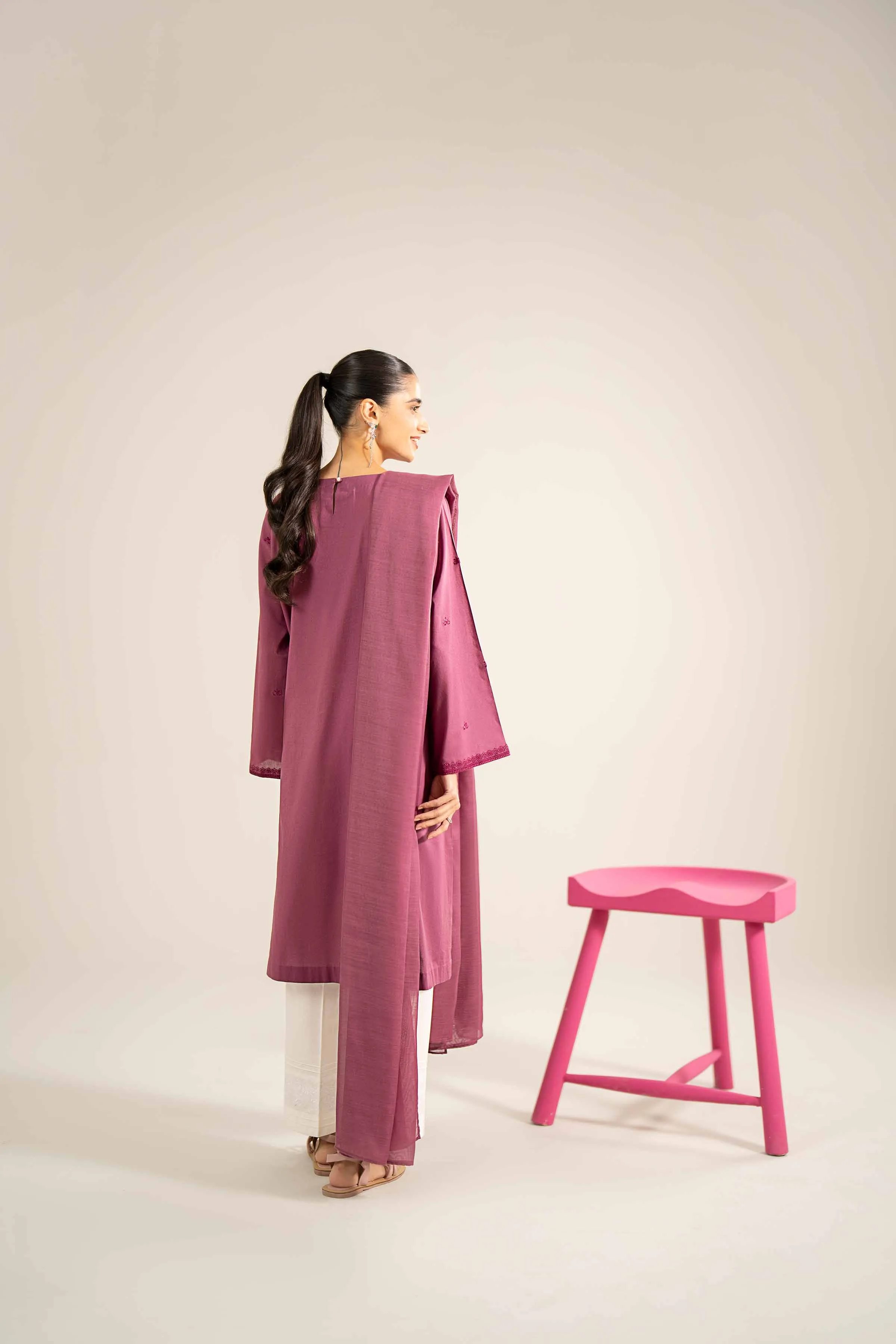 2 Piece - Embroidered Suit - PE24-94