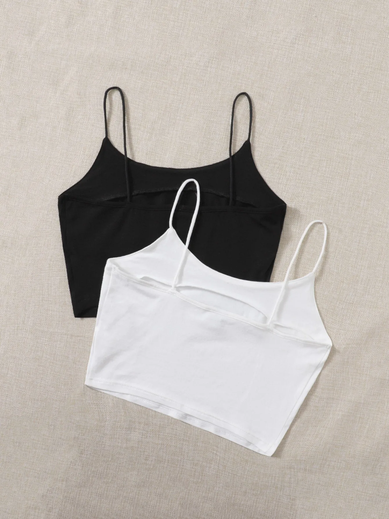 2pcs Crop Cami Top