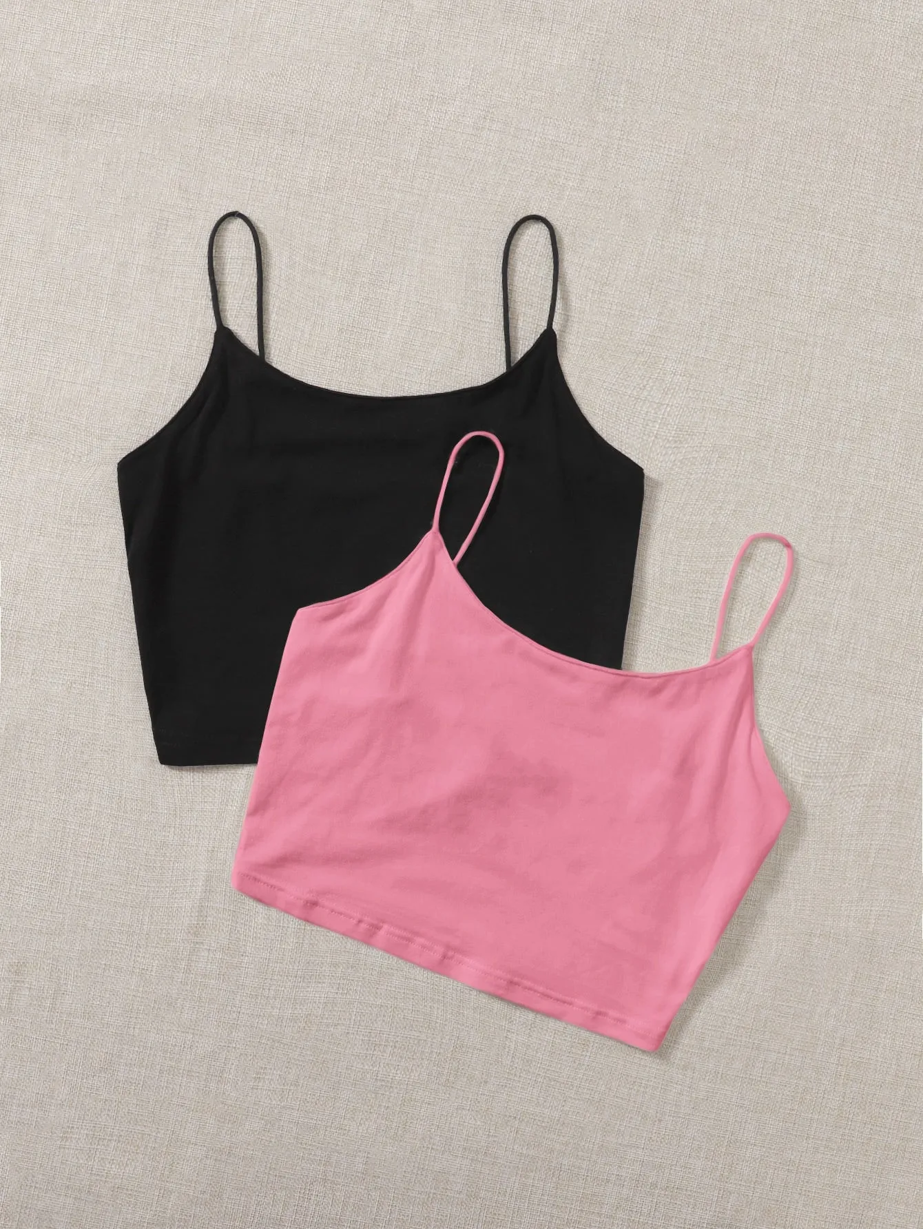 2pcs Crop Cami Top