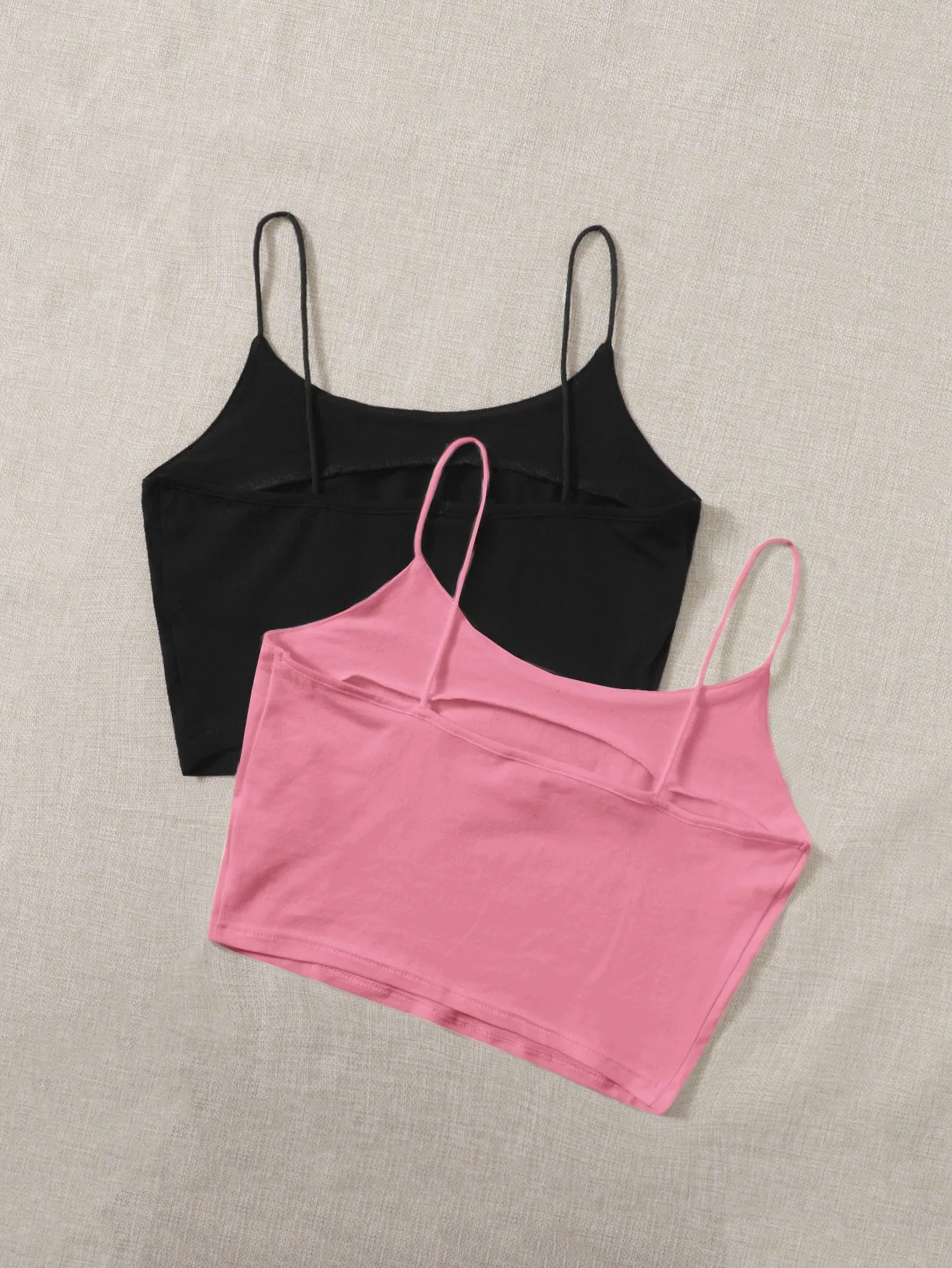 2pcs Crop Cami Top