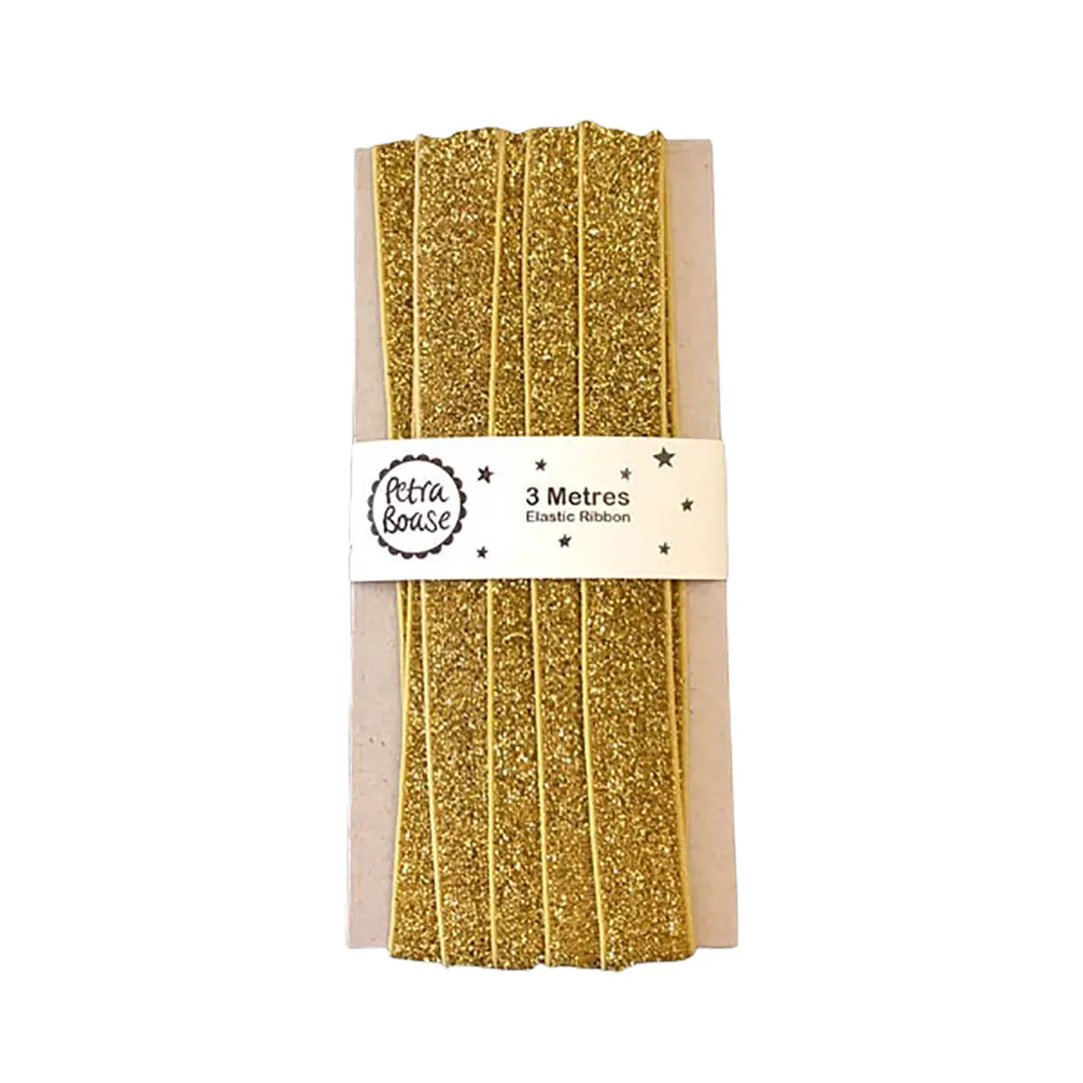 3 Metres Of Glitter Ribbon (Various Colours) by Petra Boase