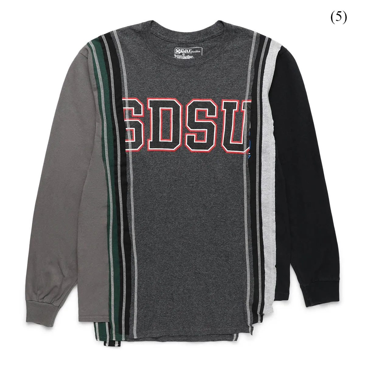 7 CUTS LONG SLEEVE T-SHIRT - COLLEGE (M)