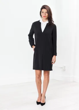 A-Line Pocket Shift in Black -UEB