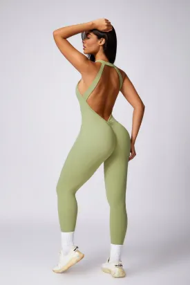 Aiden Jumpsuit - Pistachio