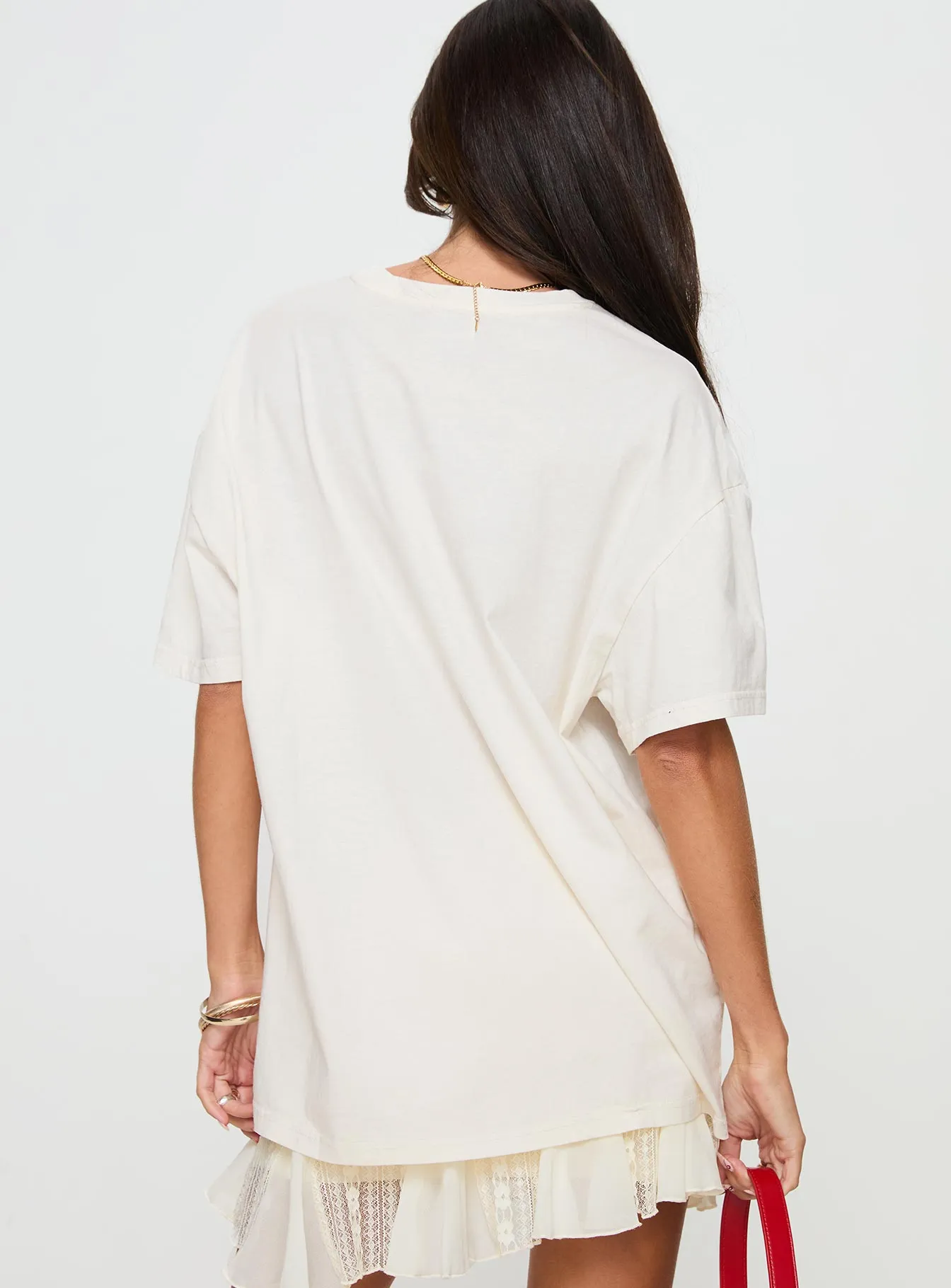 All My Love Bow Tee White