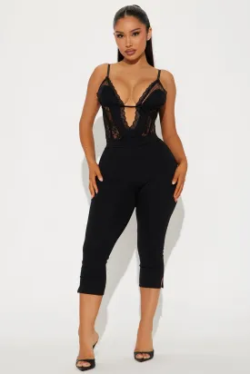 All My Potentials Capri Legging - Black