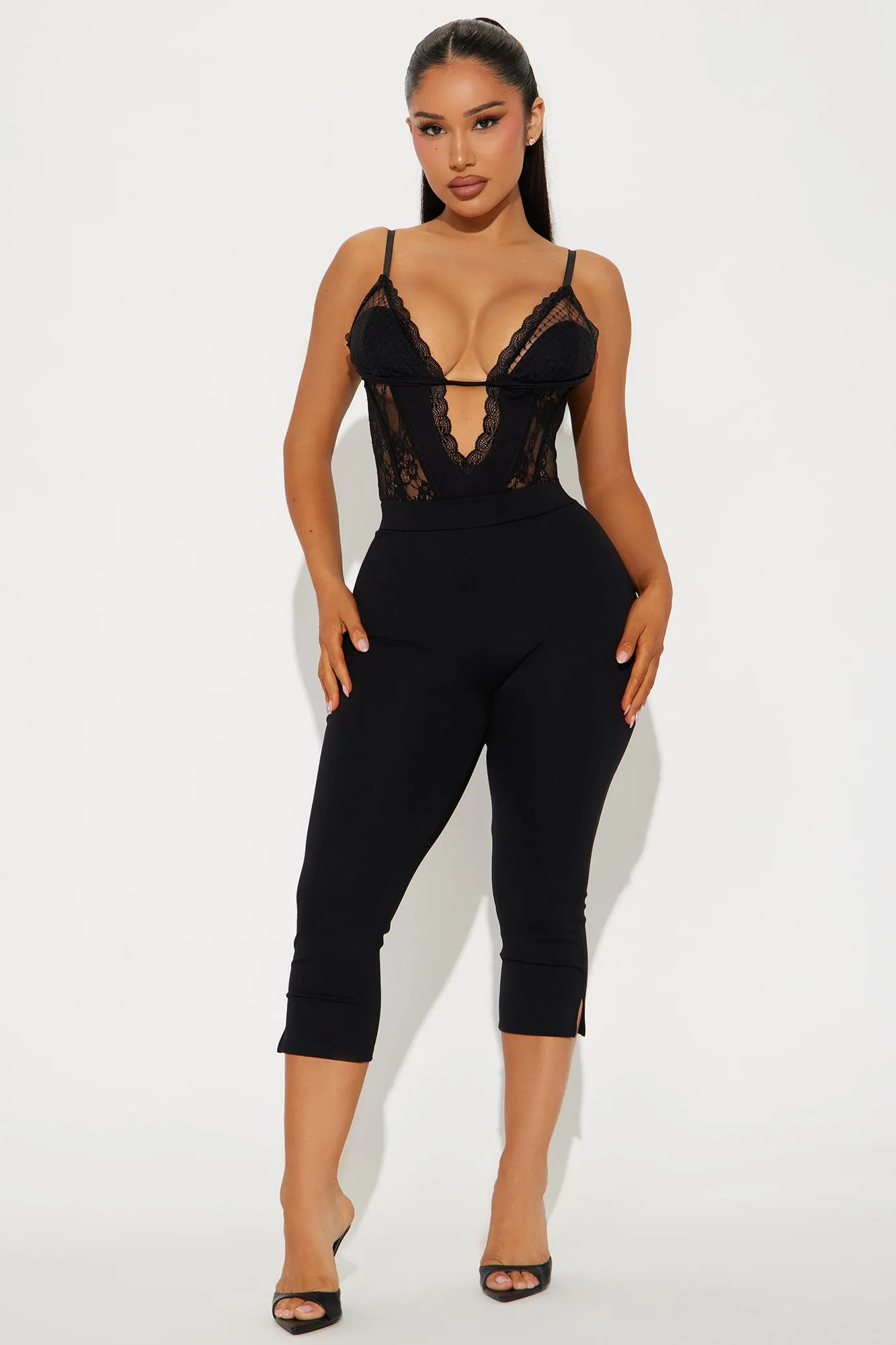 All My Potentials Capri Legging - Black