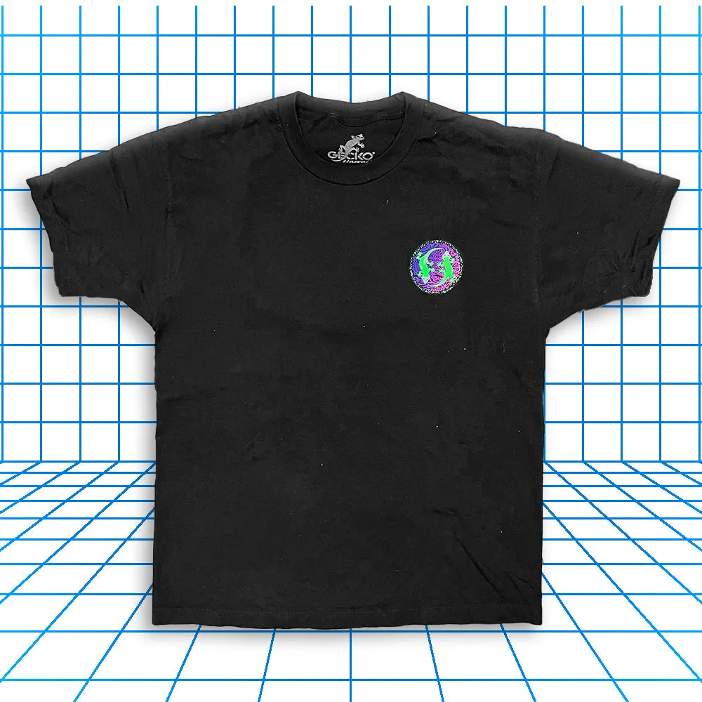 Aloha Arcade Black Tee - Gecko X Nazar 4
