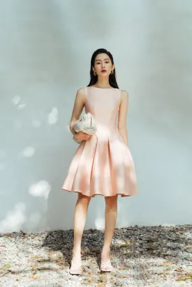 Anastasia Pleated Mini Dress