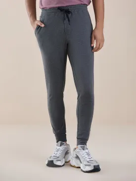 Anti Stain & Anti Odor Joggers with SAC Tech & Smart Pocket - Charcoal Melange