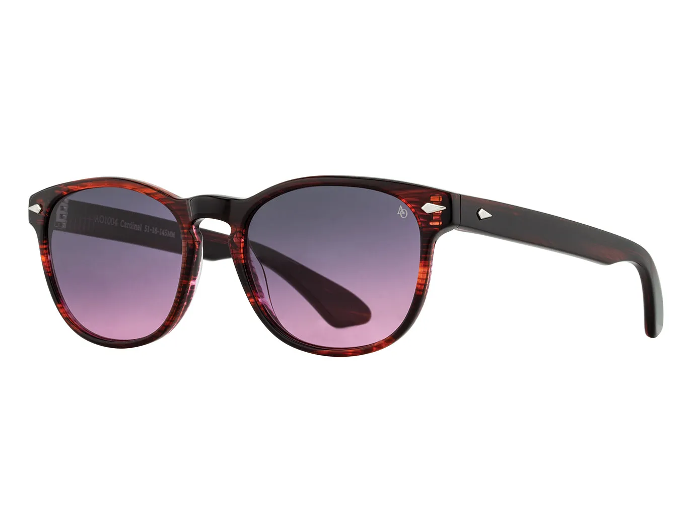 AO-1004 Cardinal Pink Gradient Nylon Lens