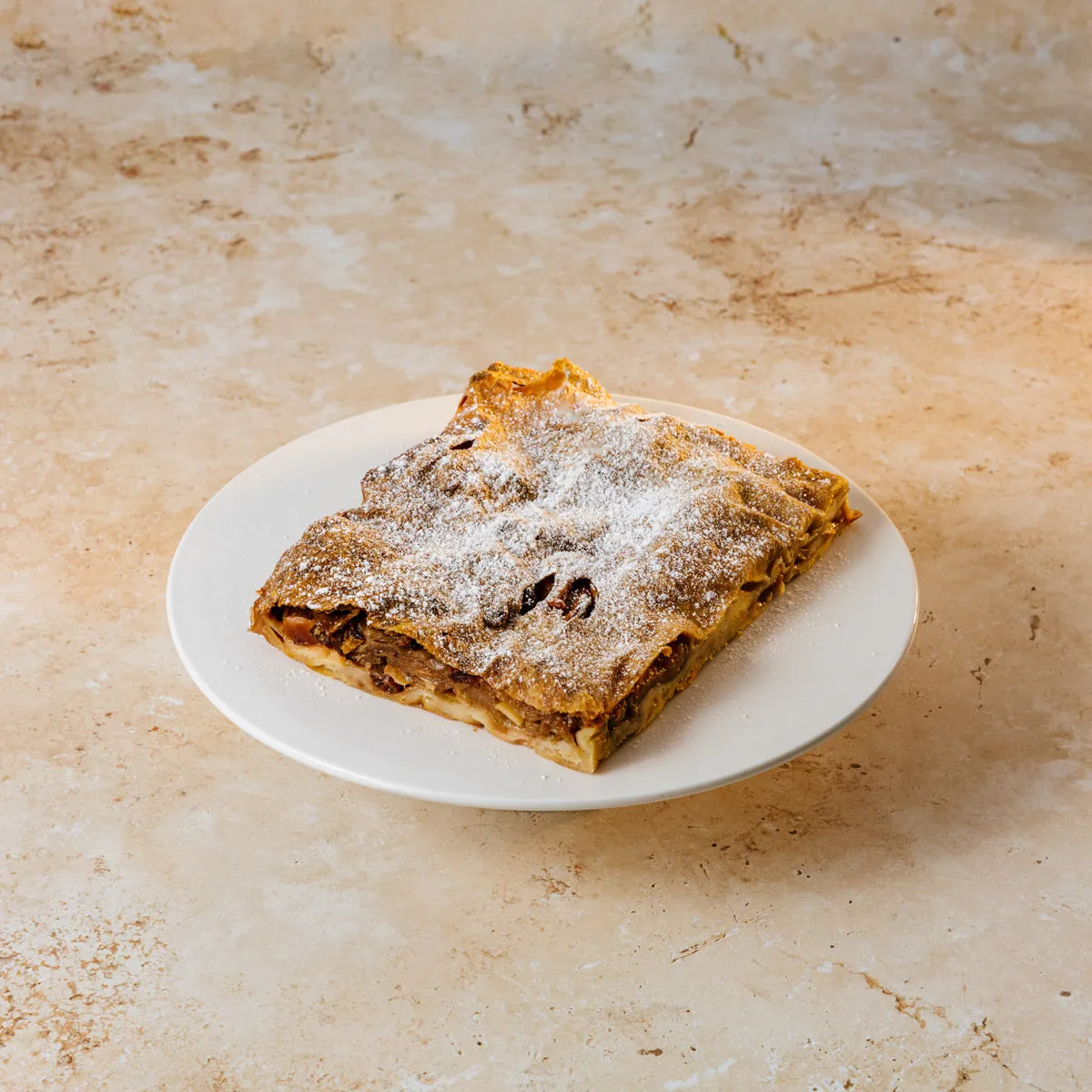 Apple Strudel - Apfelstrudel  - Traditional Austrian Pastry