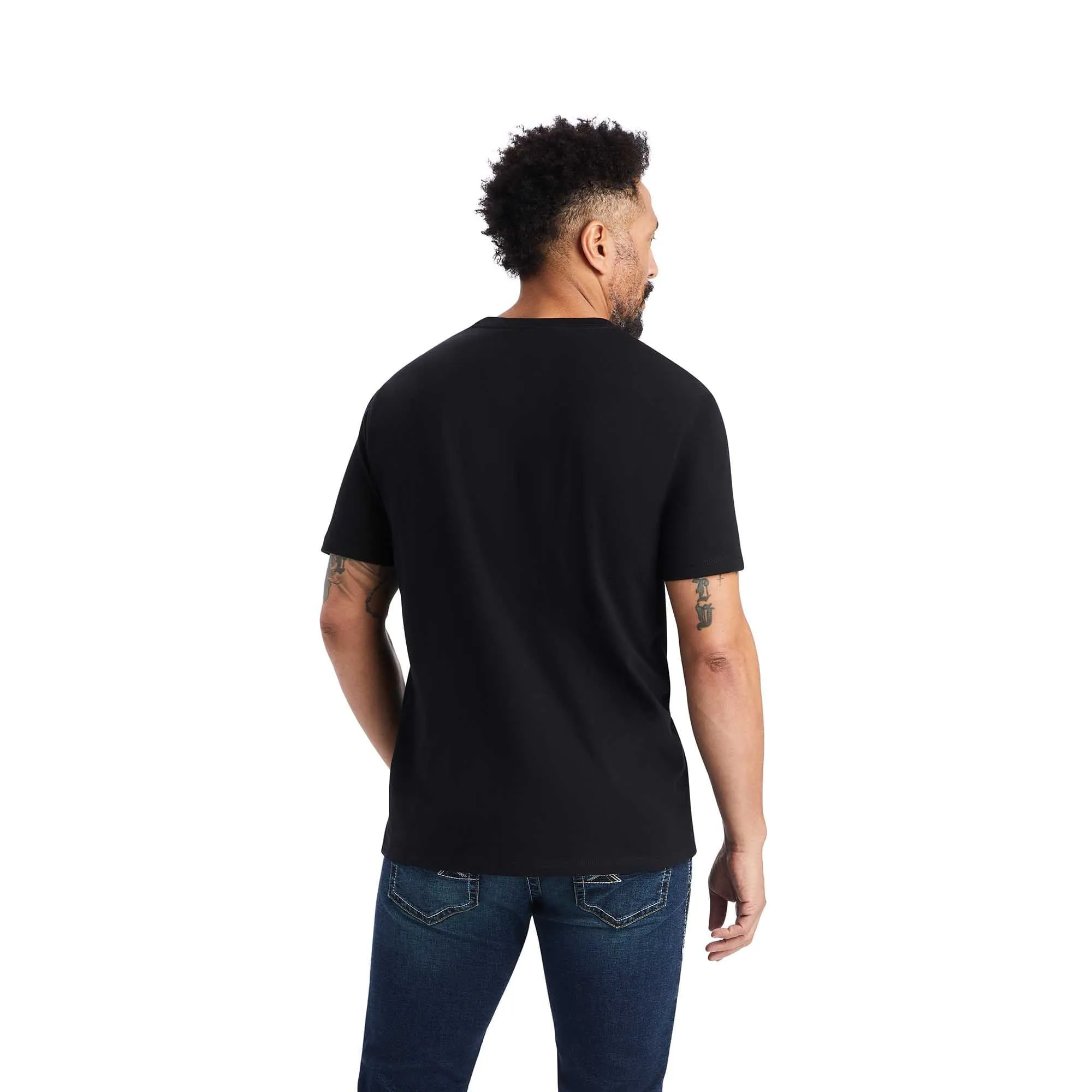 Ariat Men's Skull T-Shirt, Black