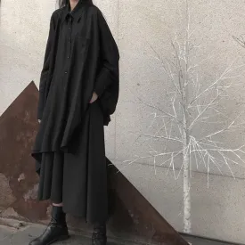 Asymmetrical Loose Shirt