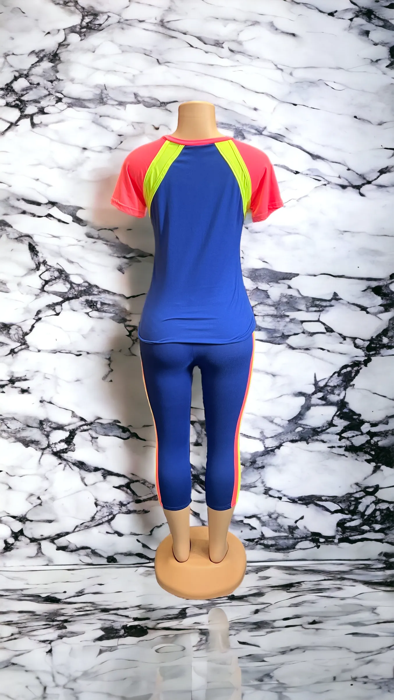 bad and boujee biker capri sets