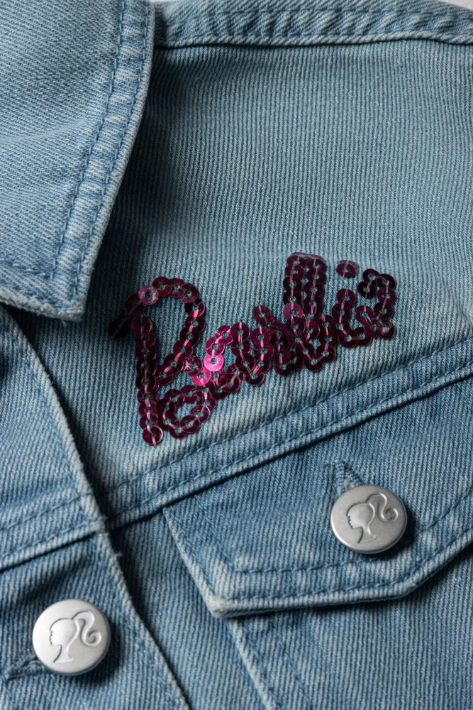 Barbie Denim Jacket Light Blue