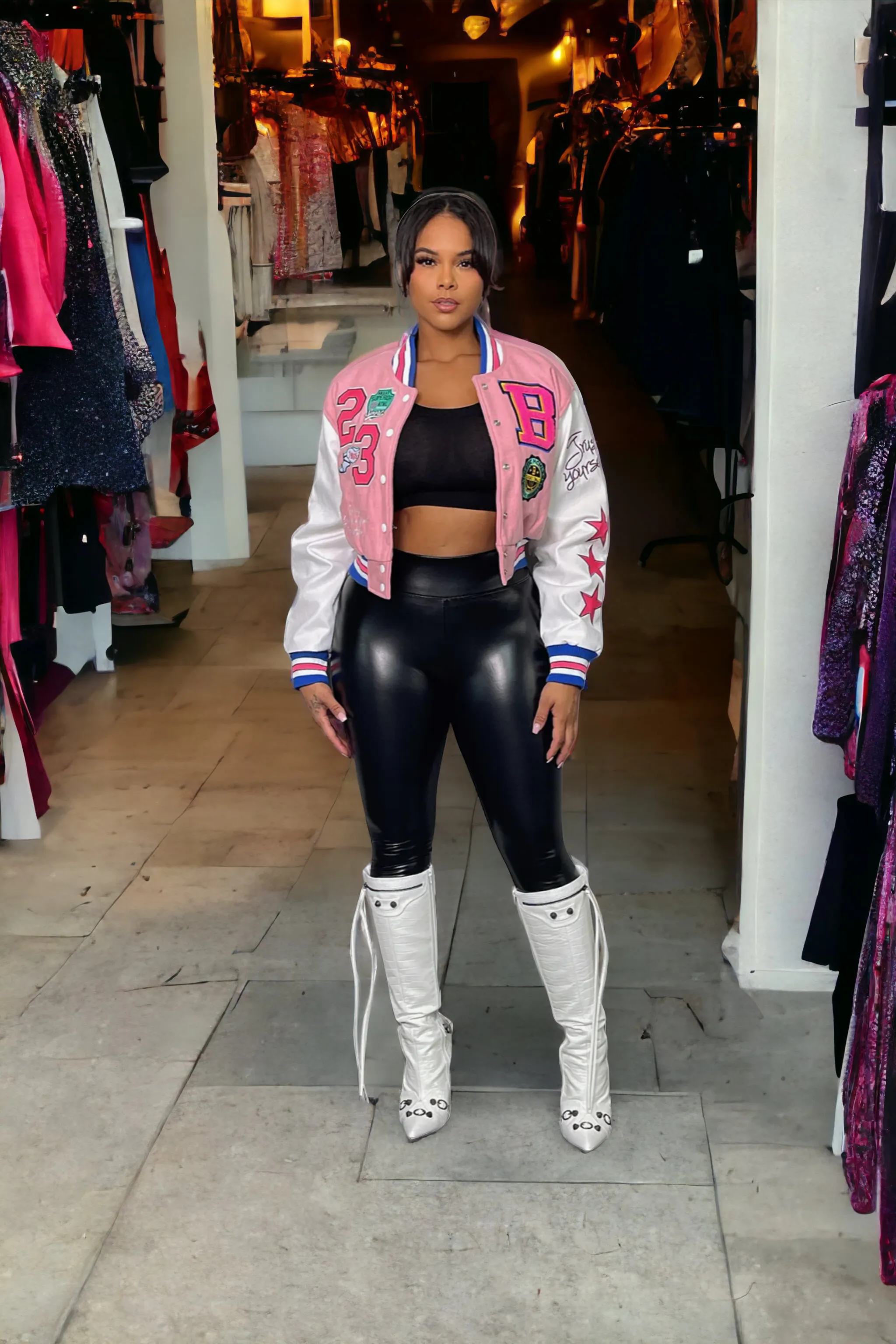 barbie varsity jackets