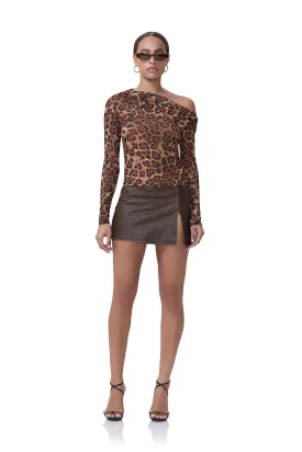 Barry Top - Cocoa Leopard