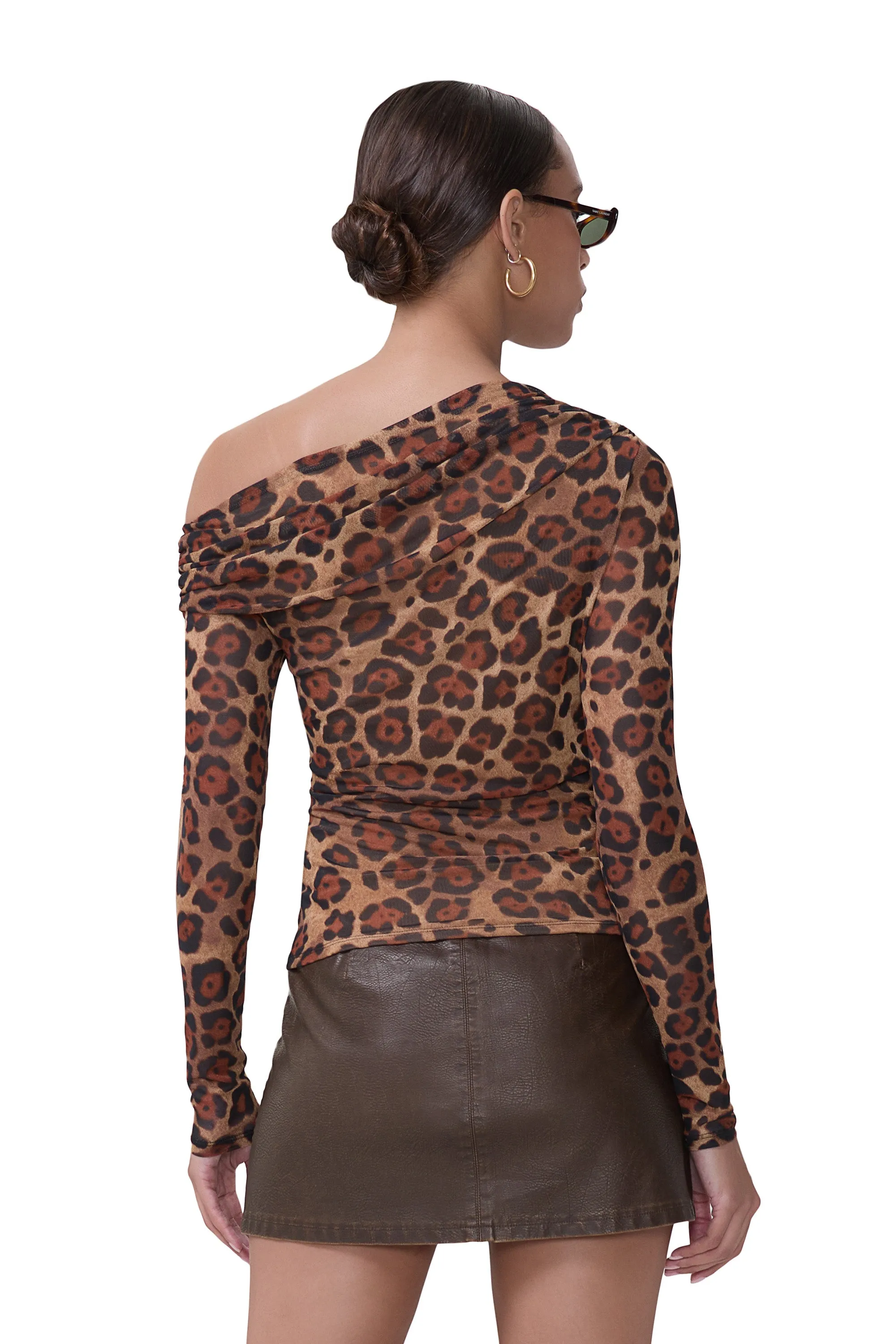 Barry Top - Cocoa Leopard