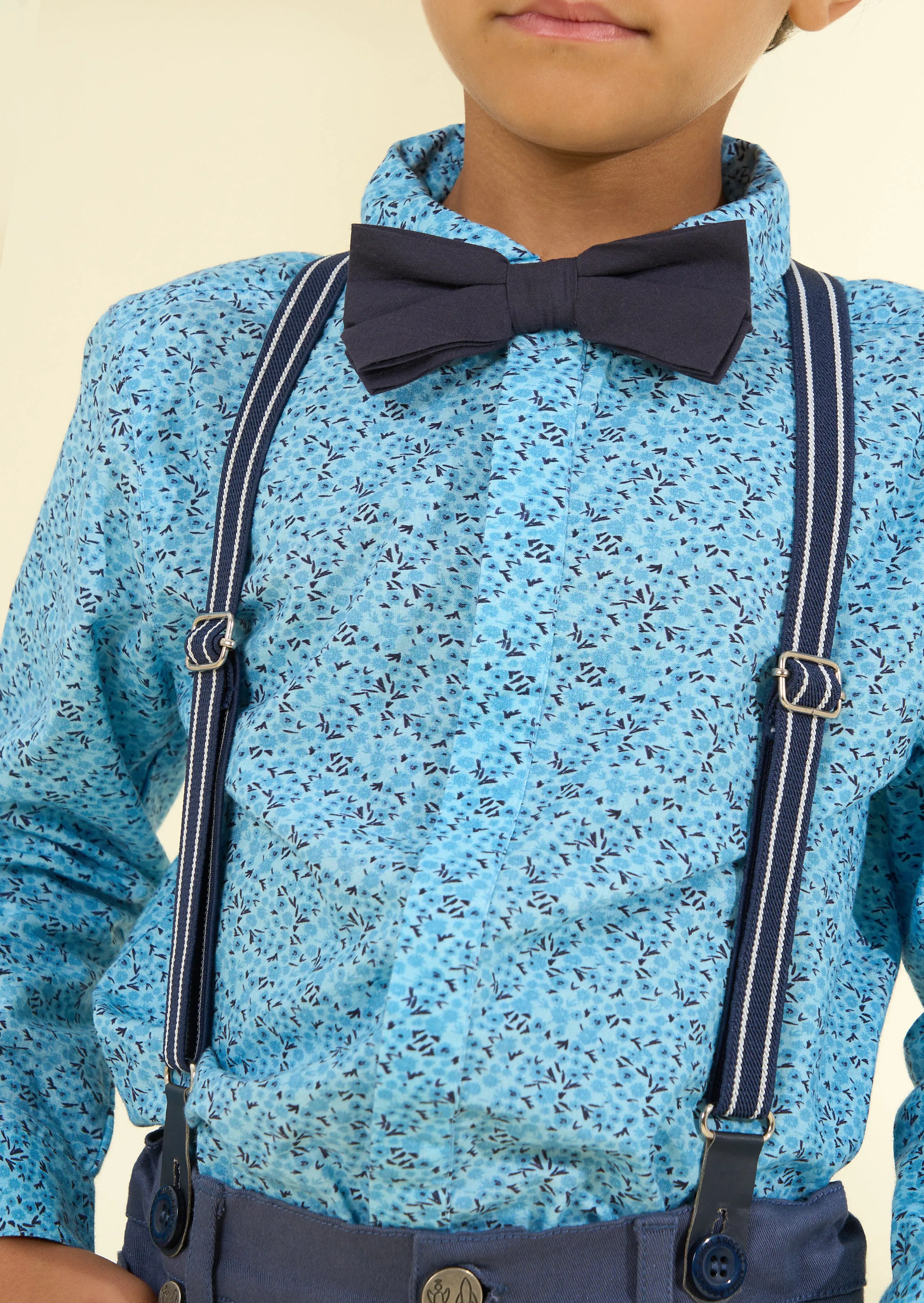 Bentley Blue Shirt & Trouser Set