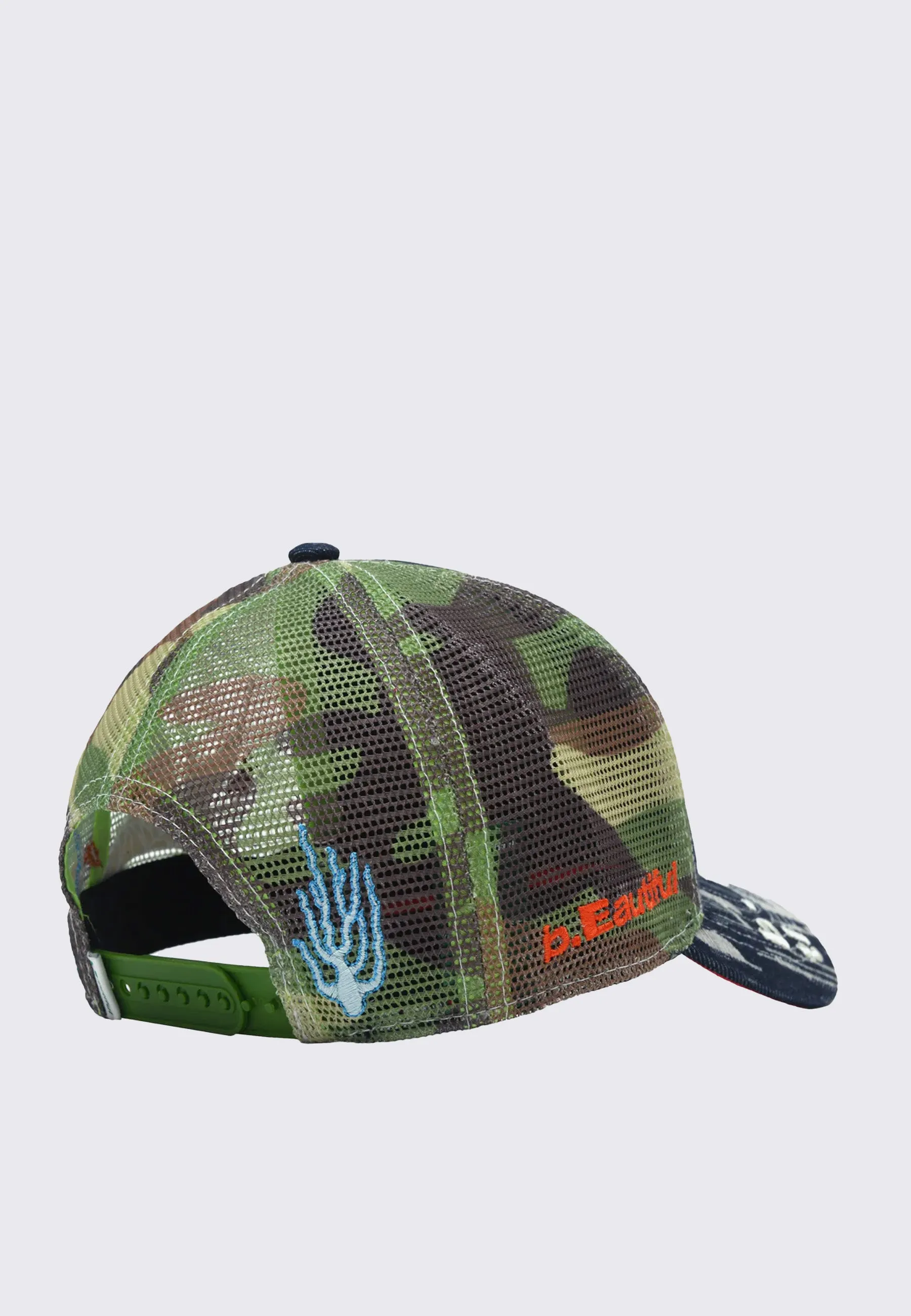 Biyu 2 Hat - Black/Camo