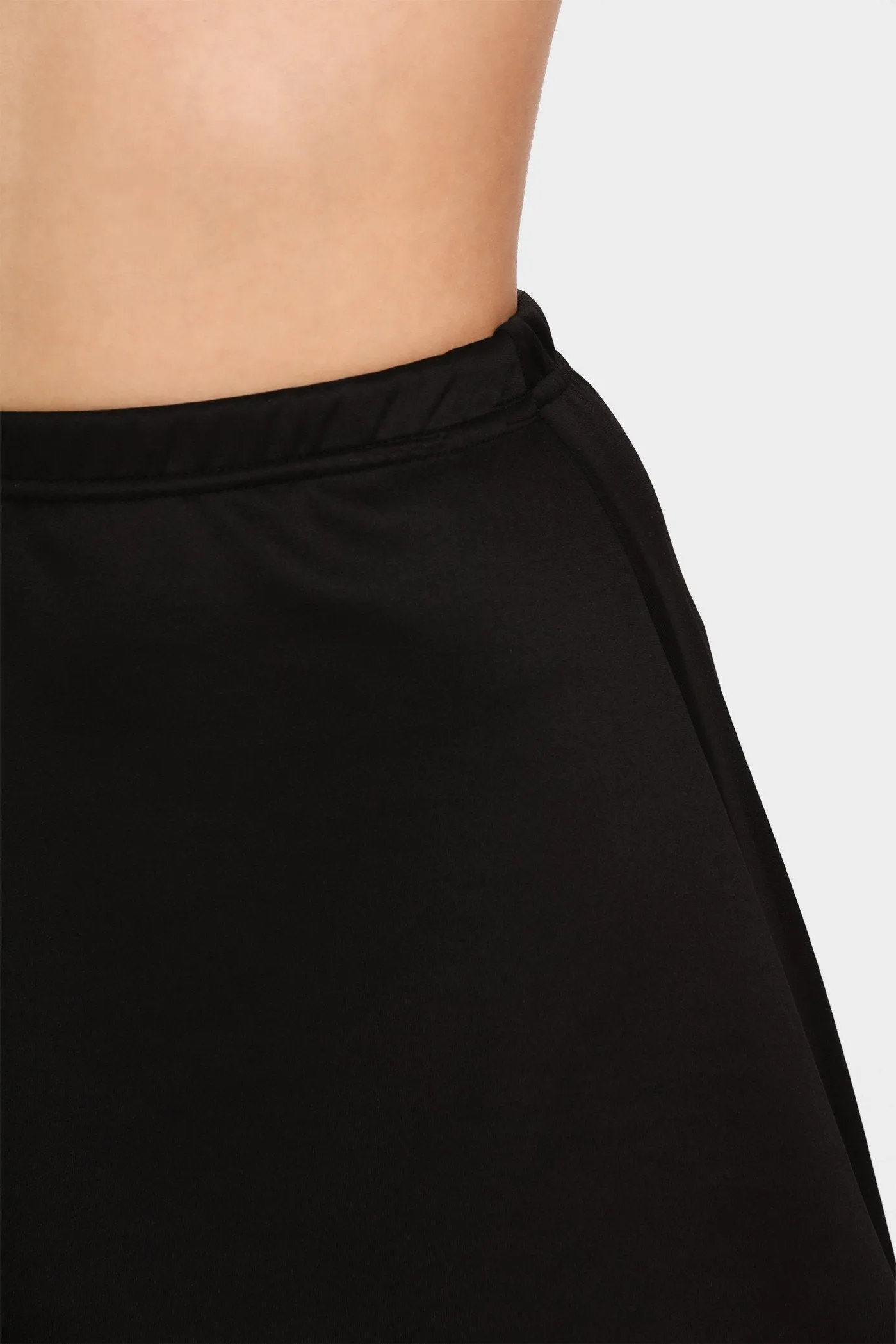 Black A-Line Mini Skirt