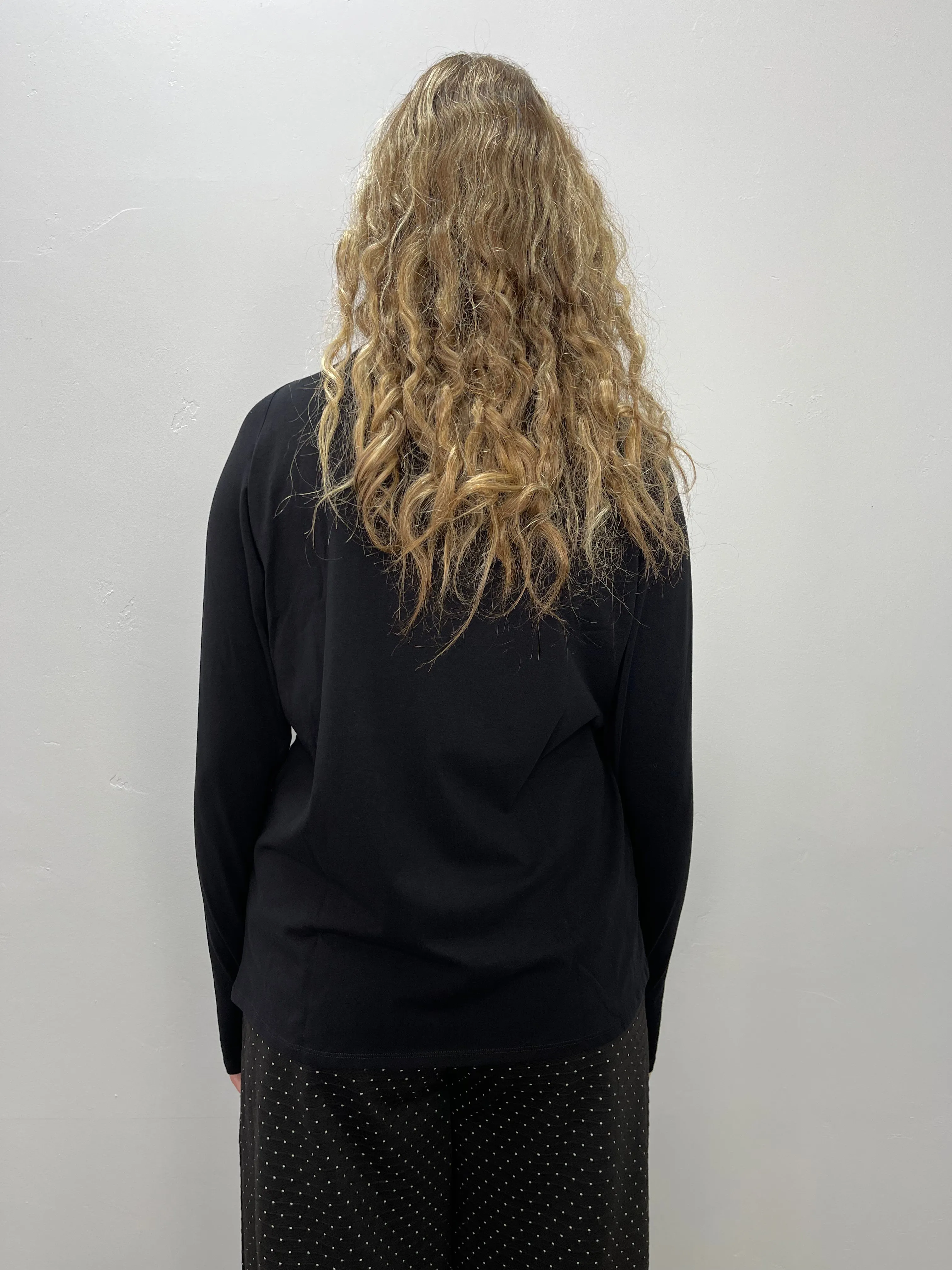 Black Long Sleeve Turtle Neck