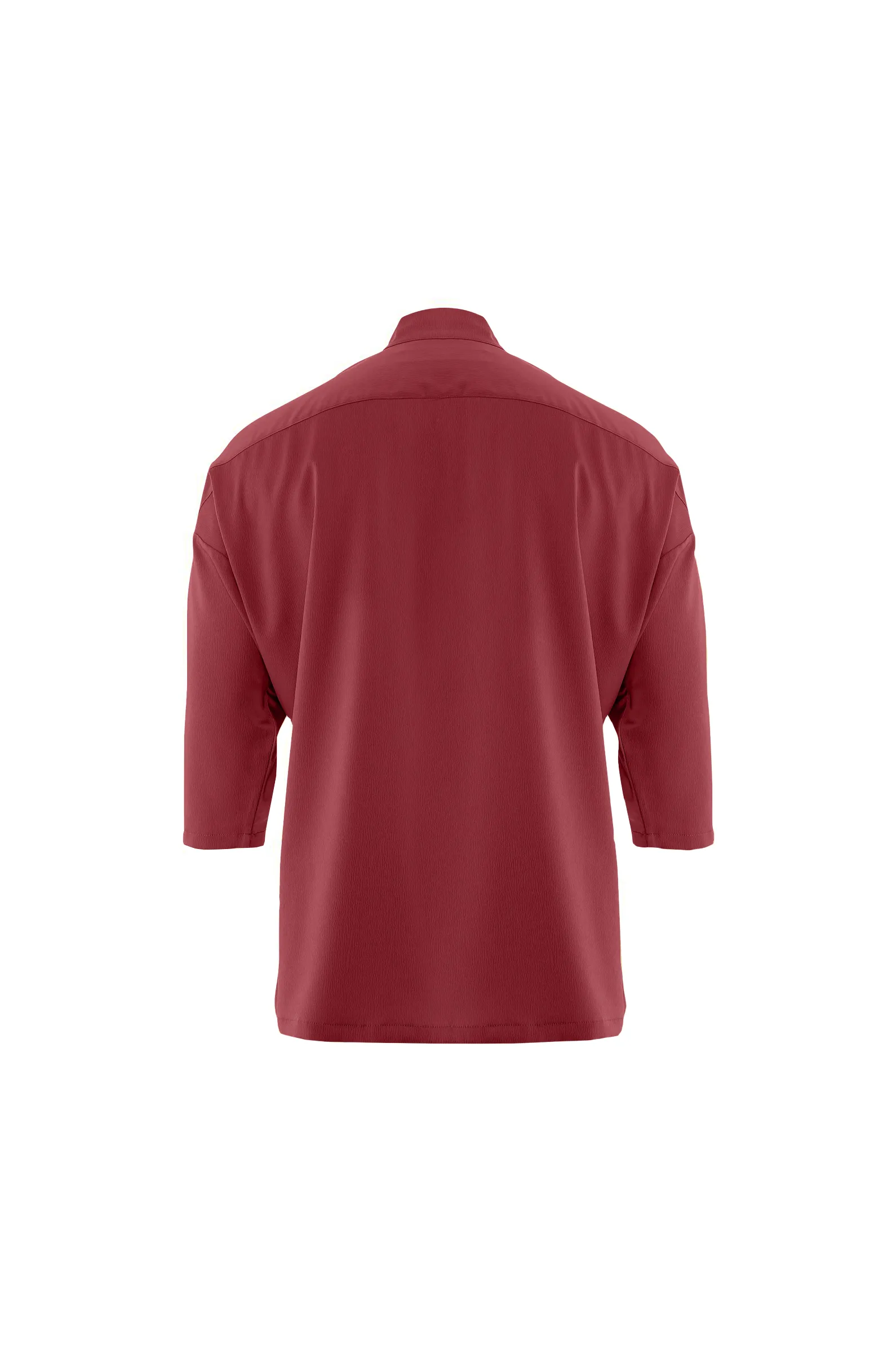 Blood Red Wrap Top