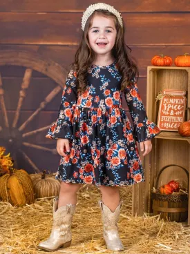 Bouquet Beauty Pleated Dress