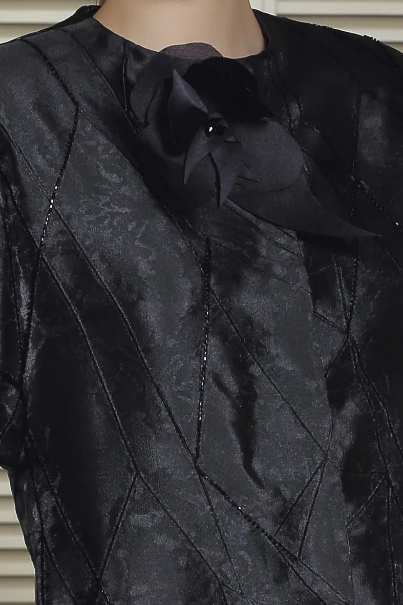 Brocade Jacket & Embroidered Skirt
