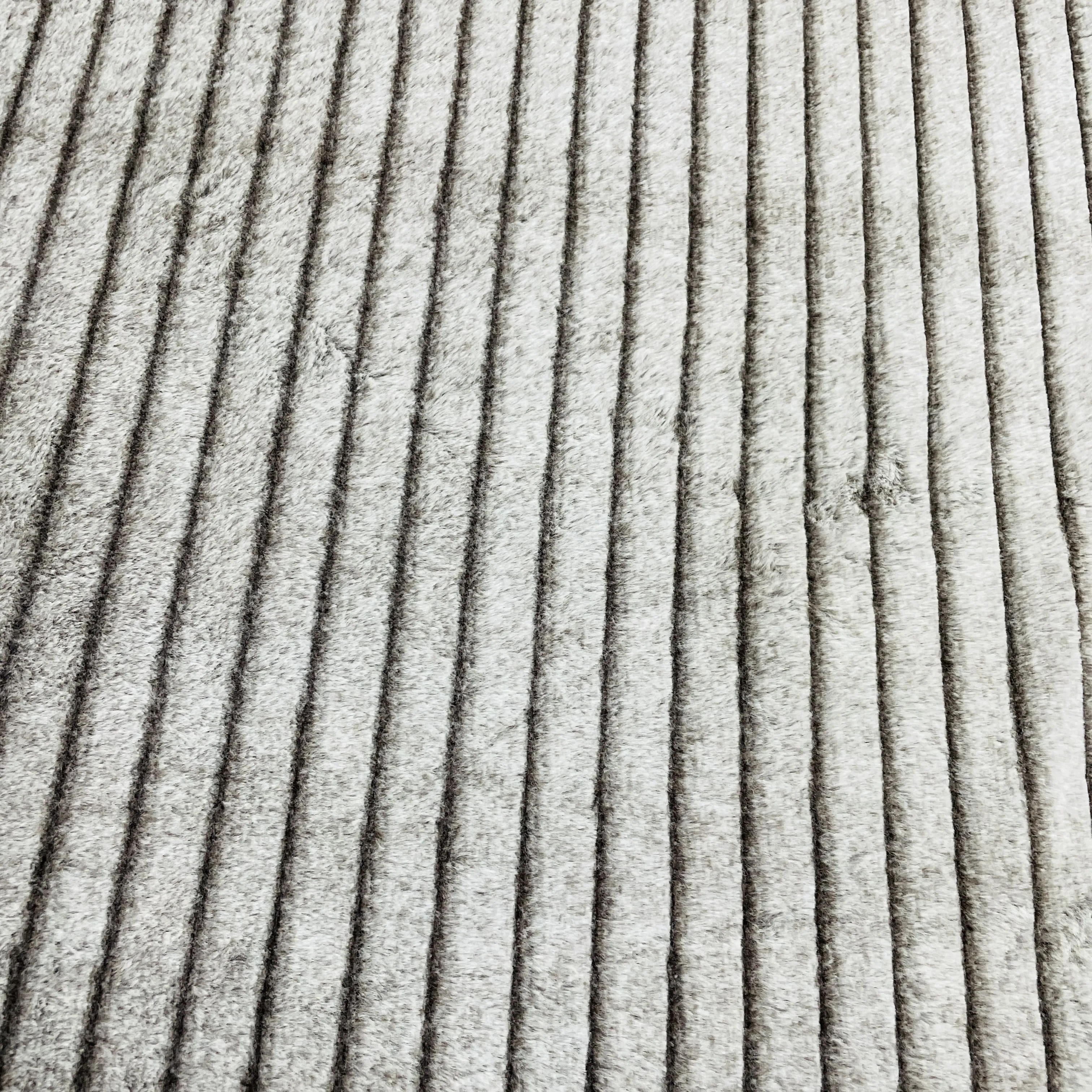 Brown & White Fur Fabric