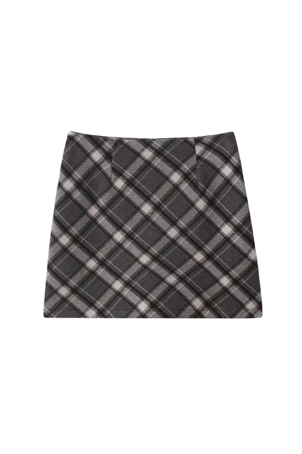'Camila' High Waist Plaid Skirt (5 Colors)