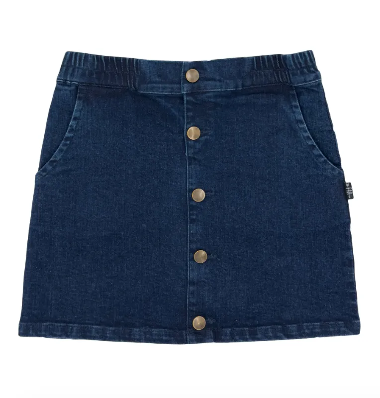 Capri Denim Skirt