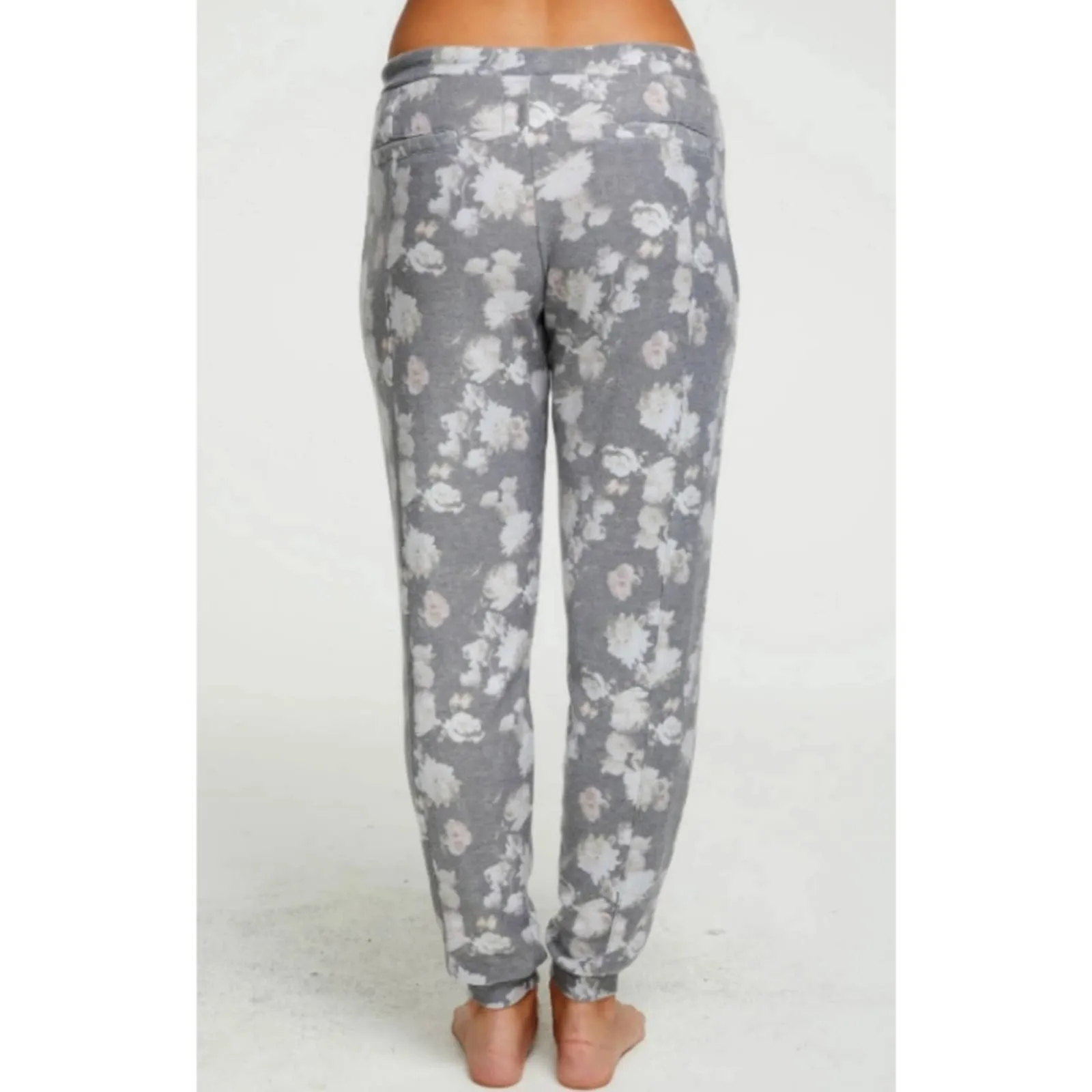 Chaser Cozy Knit Seamed Slouchy Joggers Sweatpants