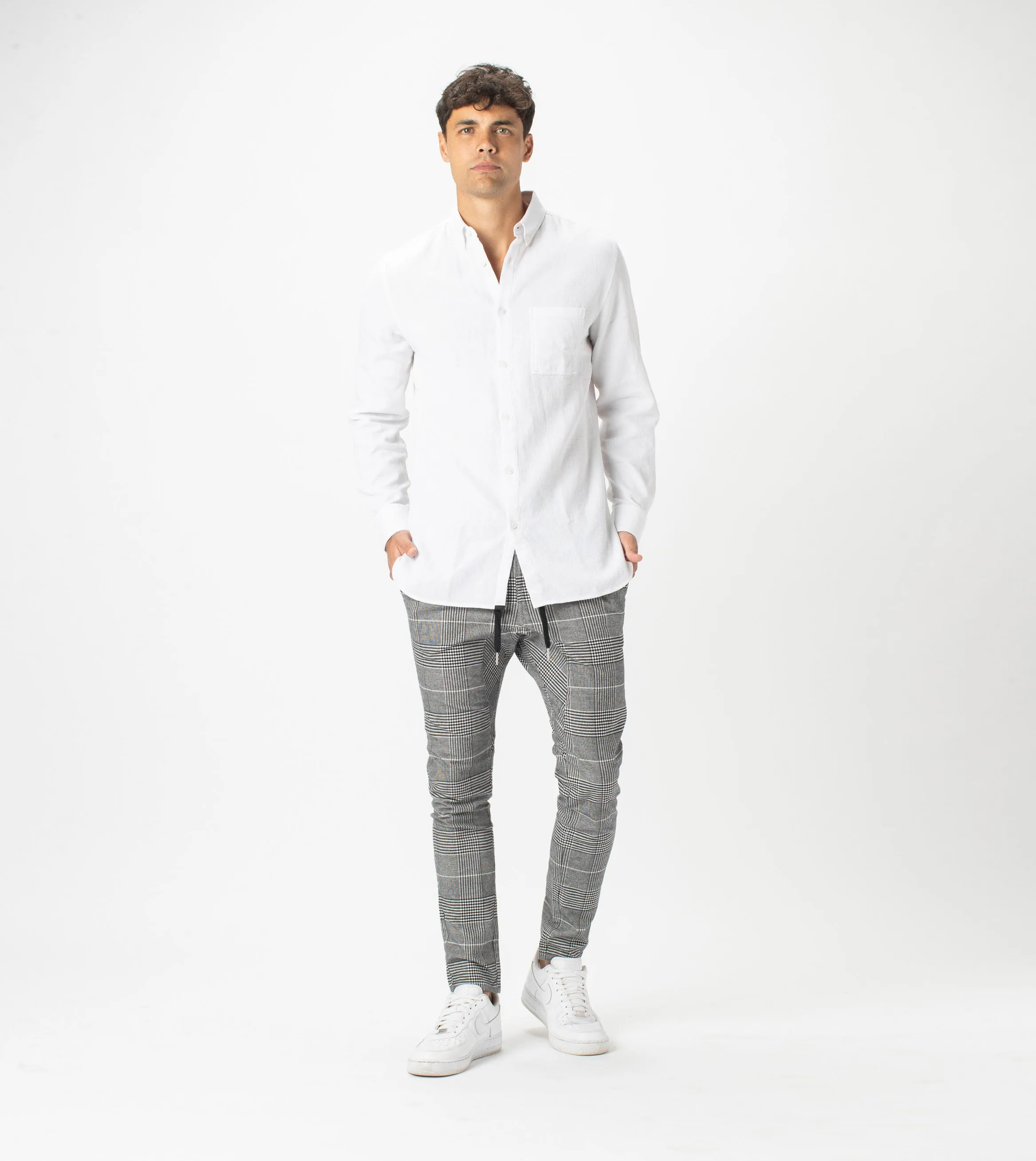 Check Sureshot Chino Grey