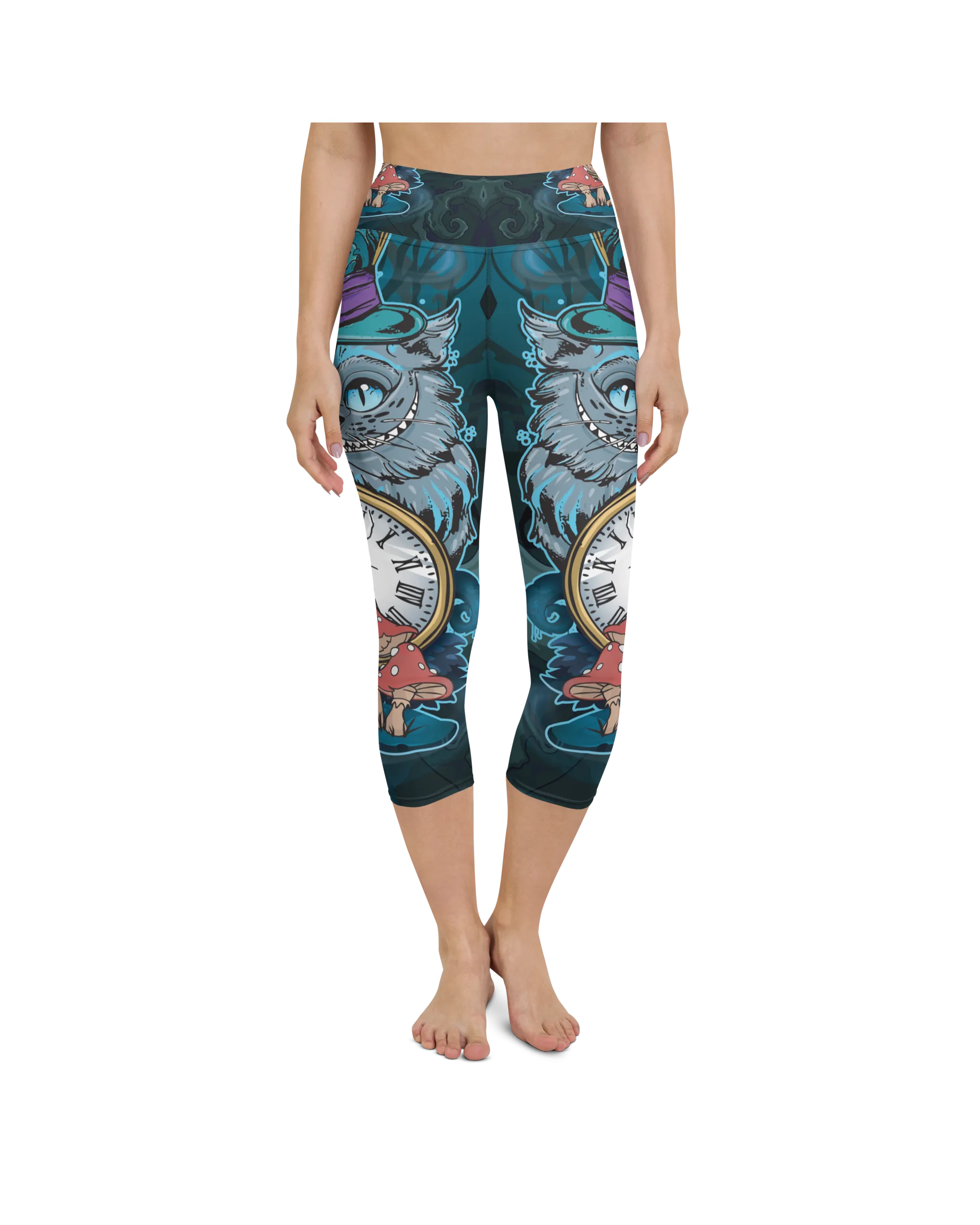 Cheshire Cat Yoga Capris