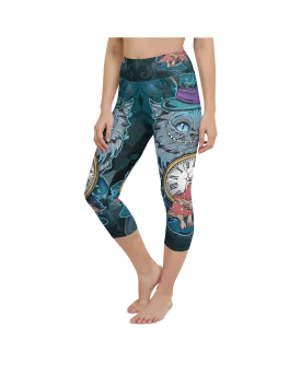 Cheshire Cat Yoga Capris