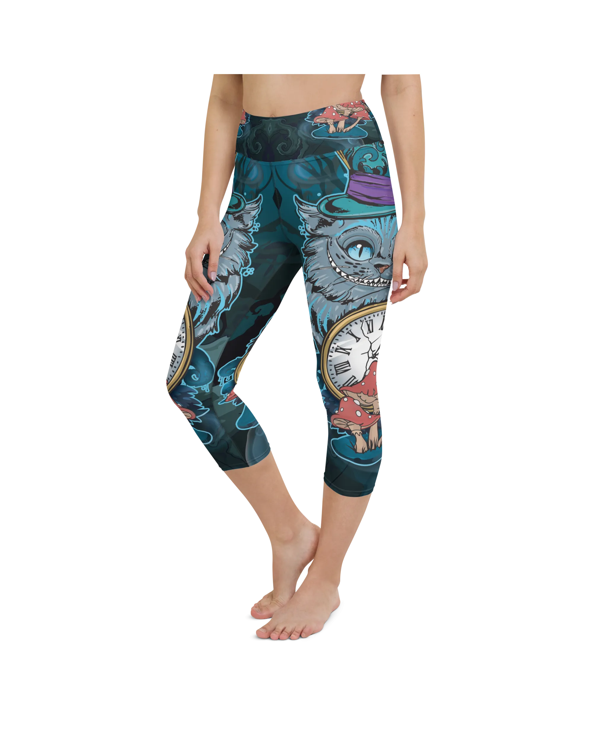Cheshire Cat Yoga Capris