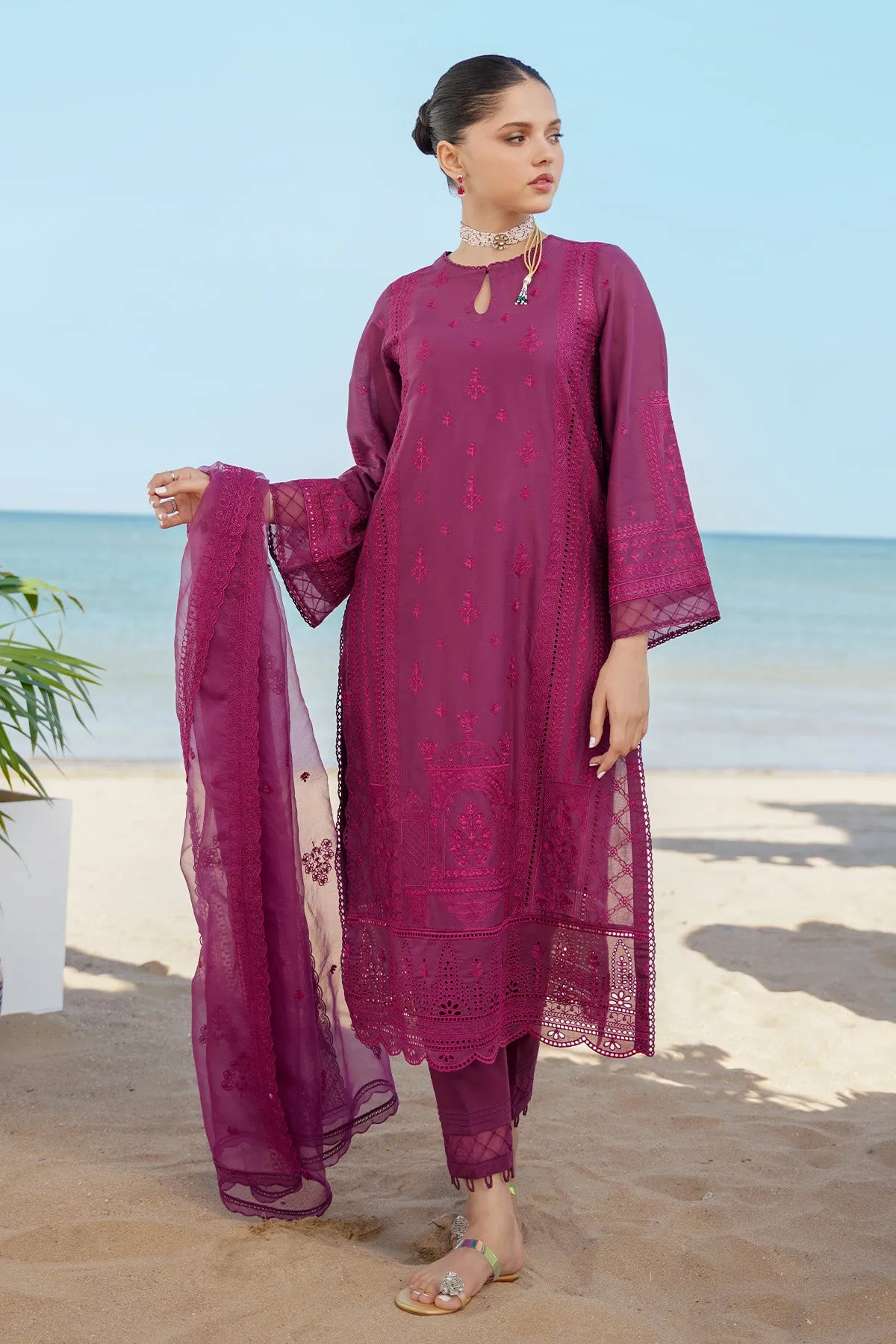 Chikankari 3 Piece