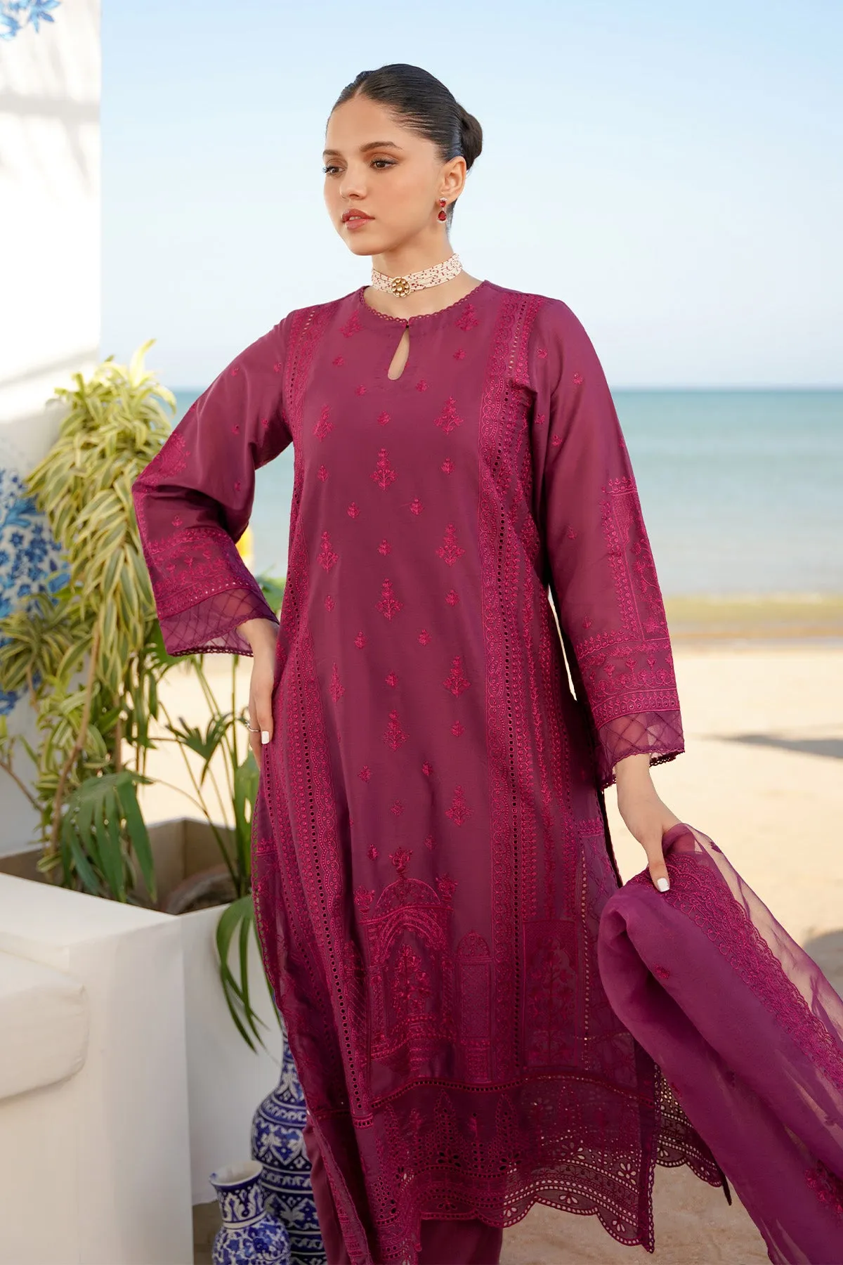 Chikankari 3 Piece