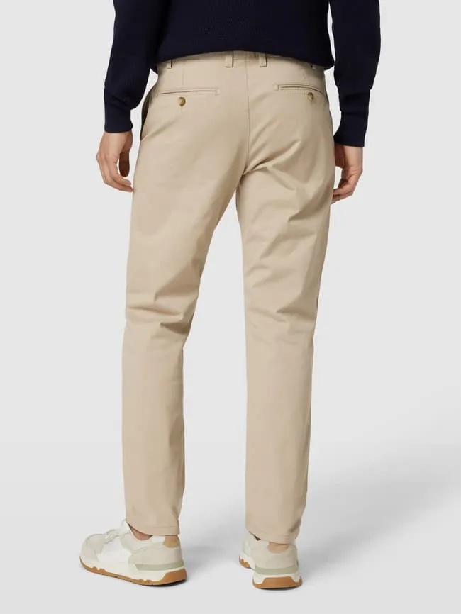 Chino with French side pockets Christian Berg, sand
