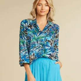 Coastal Top - Honu Island Blue