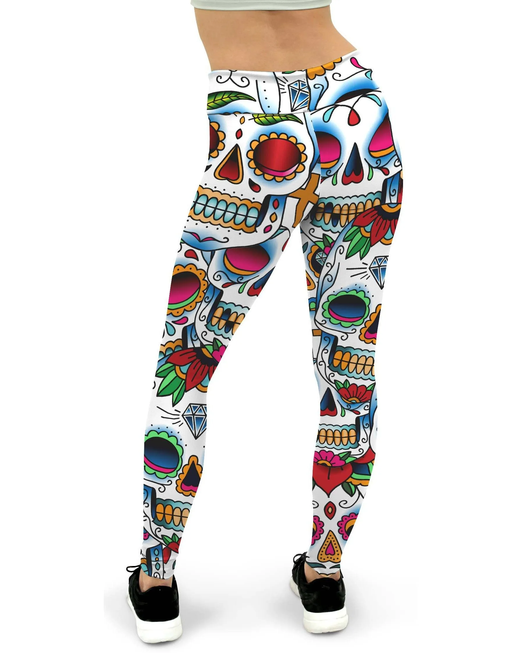 Colorful Dead - Sugar Skull Yoga Pants