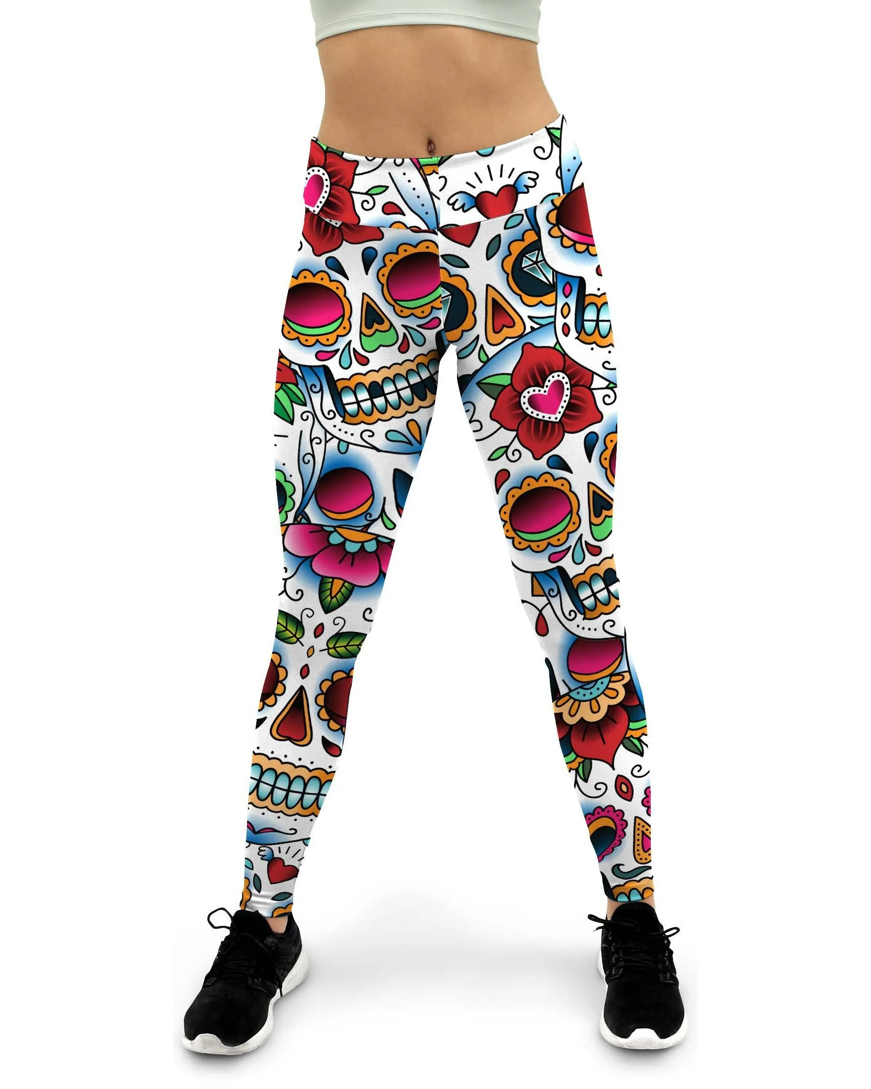 Colorful Dead - Sugar Skull Yoga Pants
