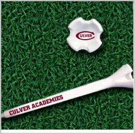 Culver Academies Golf Tees