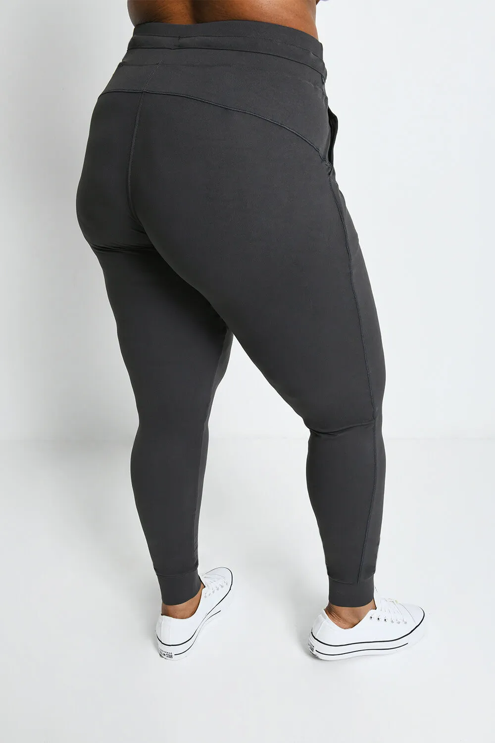 Curve Recharge High Waisted Joggers - Odyssey Grey