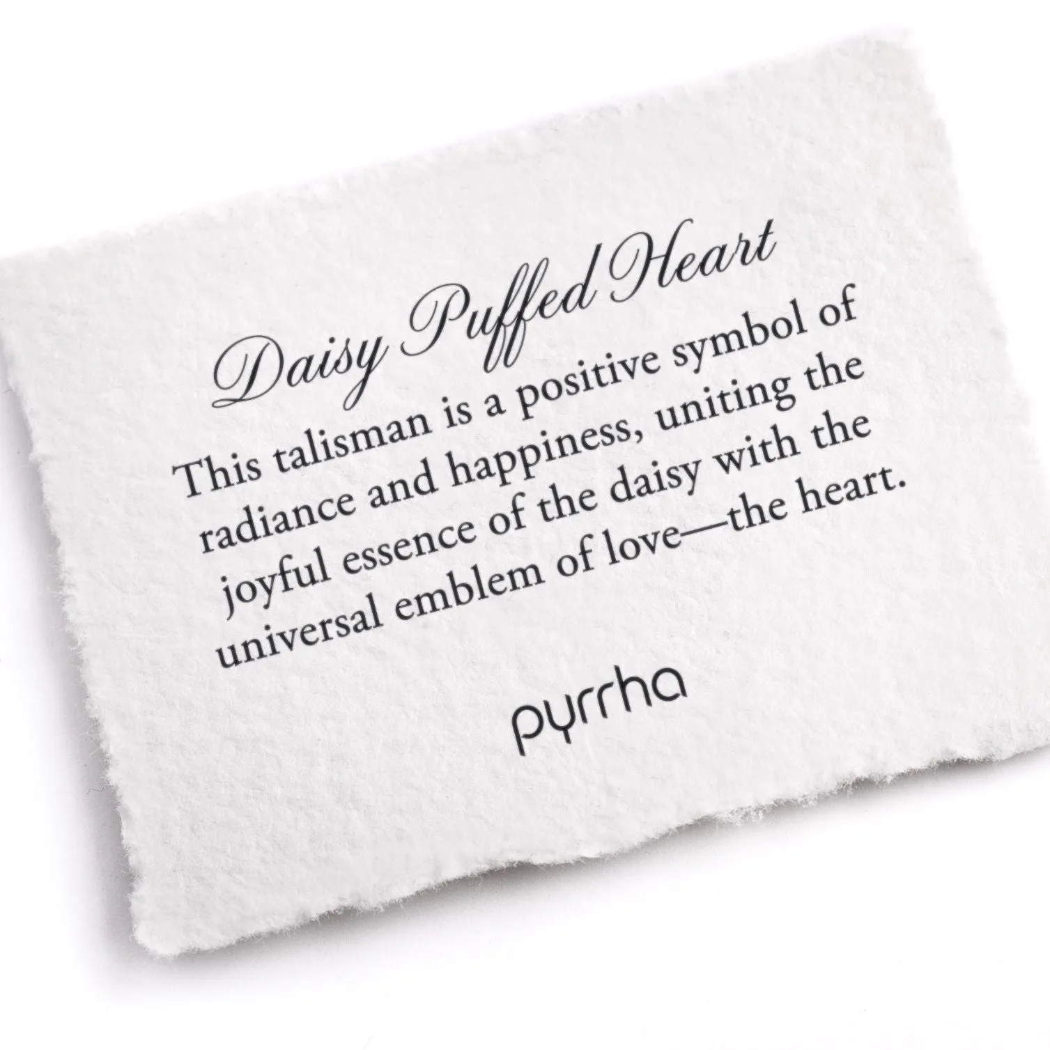Daisy Large Puffed Heart Signet Ring - Capri Blue