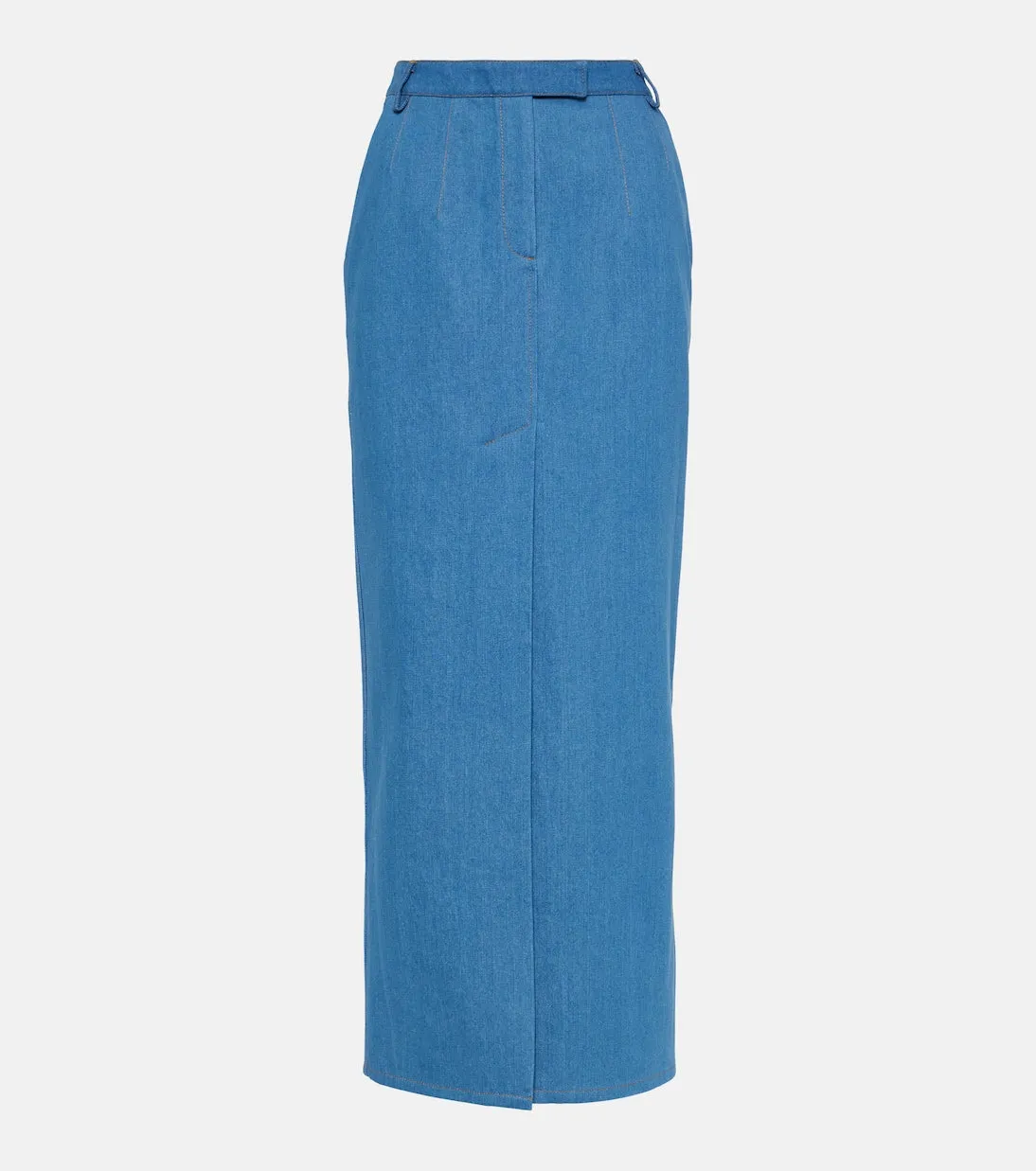 Denim maxi skirt colia Aya Muse, blue