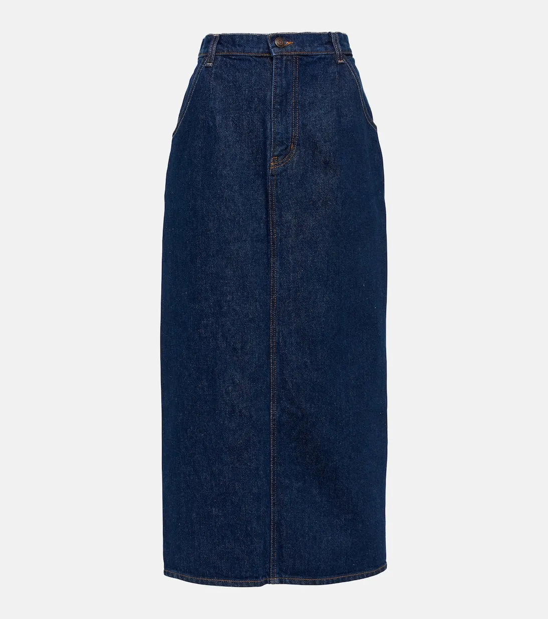 Denim midi skirt MAGDA BUTRYM, blue