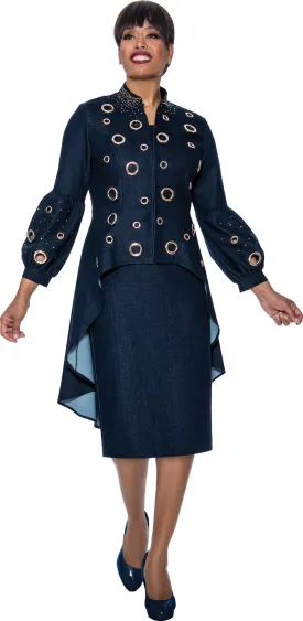 Devine Sport Denim Skirt Suit 63882